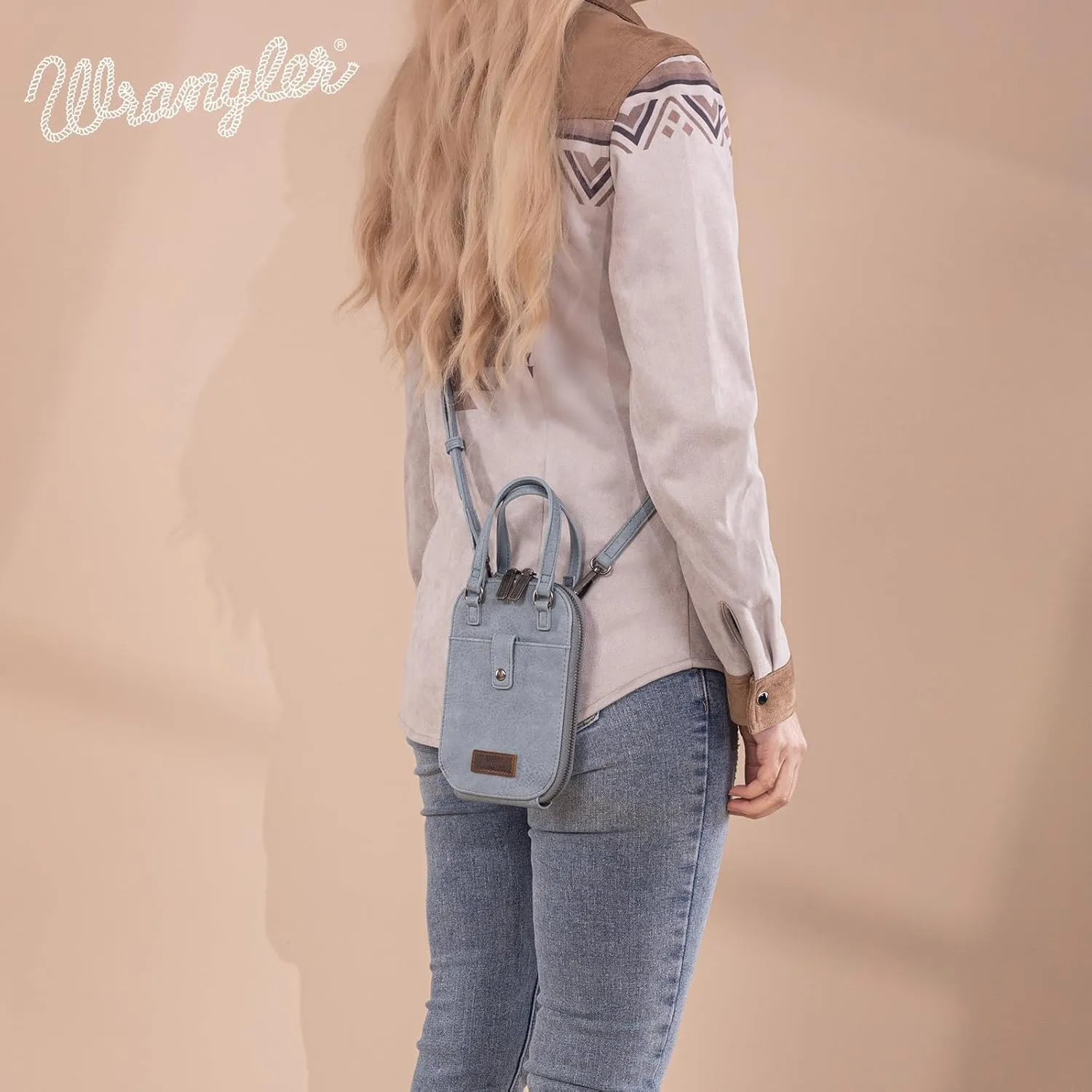 Wrangler Mini Cellphone Purse Crossbody Phone Bag for Women