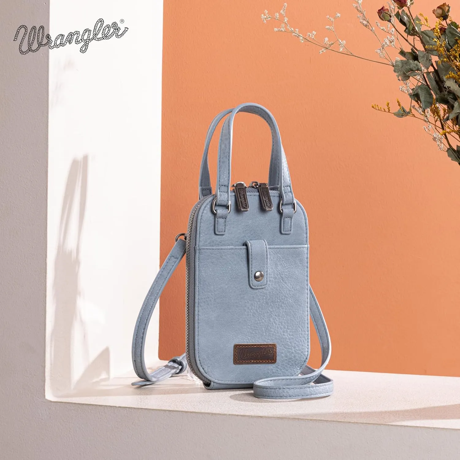 Wrangler Mini Cellphone Purse Crossbody Phone Bag for Women