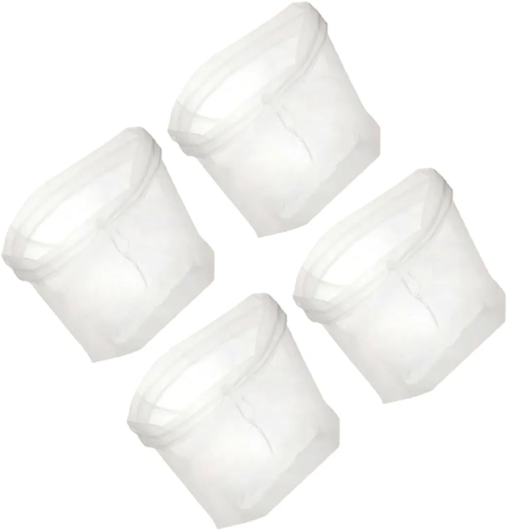 Y Milk Filter Bag Set Extra Large 30x30cm Yogurt Strainer for Nut Almond Cashew Milk Easy Drawstring Closure