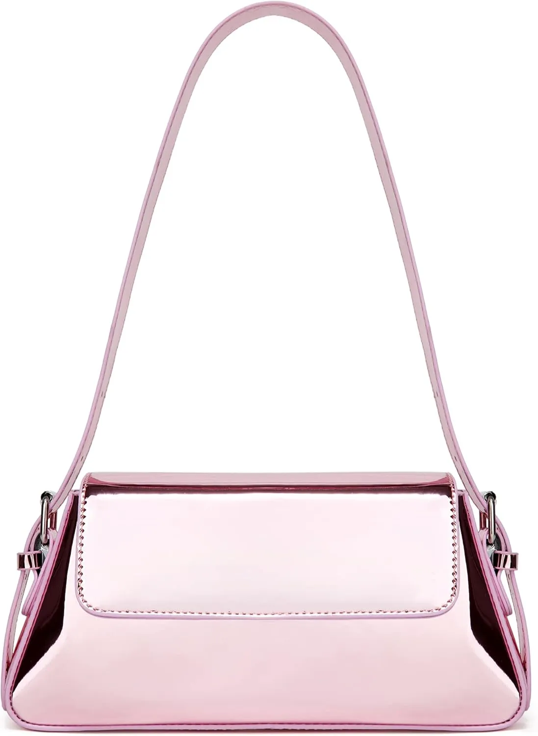 Y2K Women's Silver Evening Hobo Tote Handbag Satchel Clutch Crossbody Bags 2024