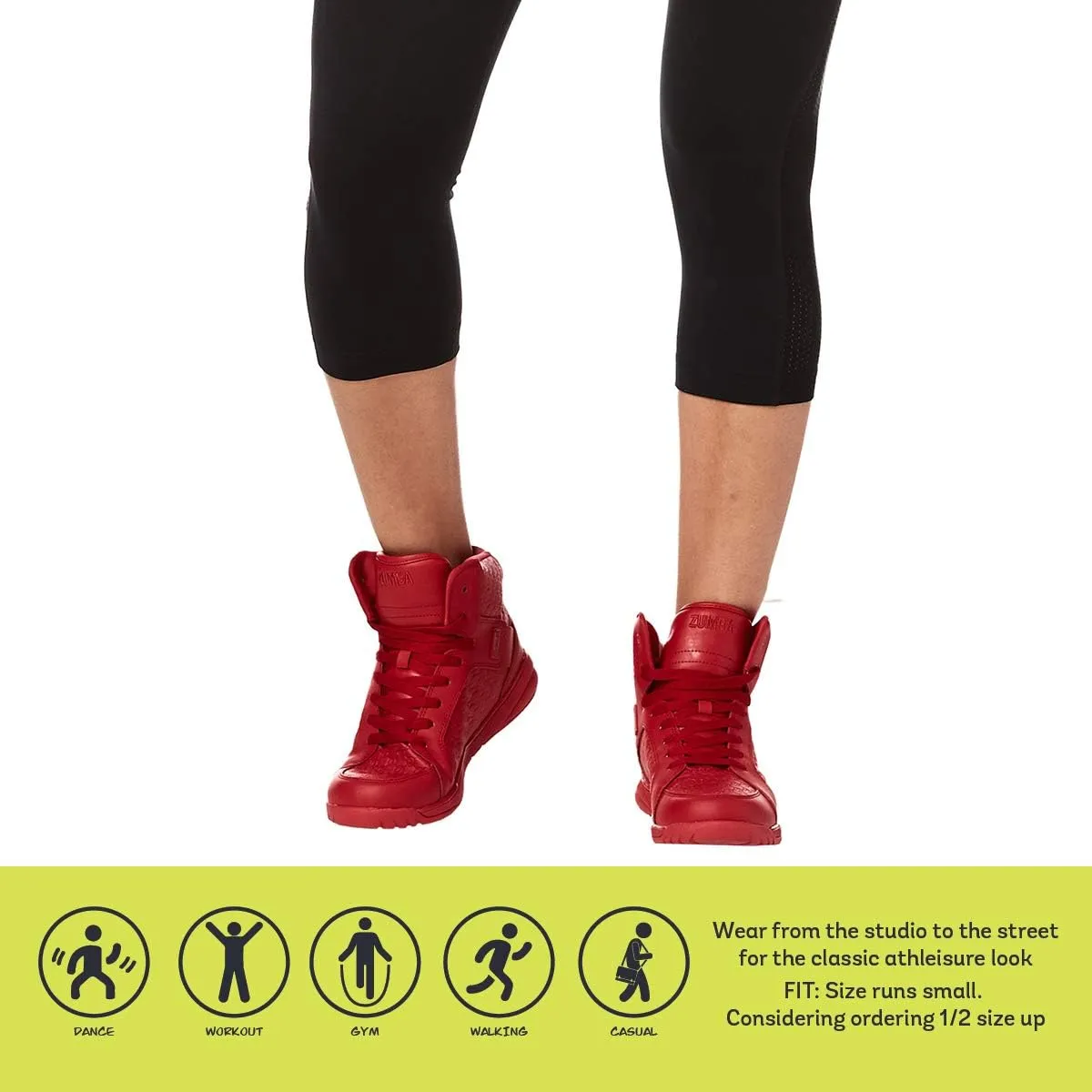 Zumba Active Street Boss Stylish Fitness Sneakers Dance Workout Shoes For Women